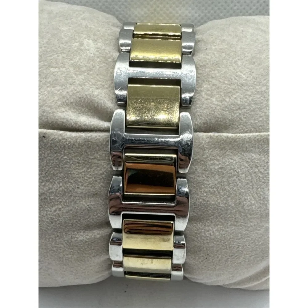 Michael Kors Janey MK3487 Men Two-Tone Stainless Steel Analog Dial Watch JNA764